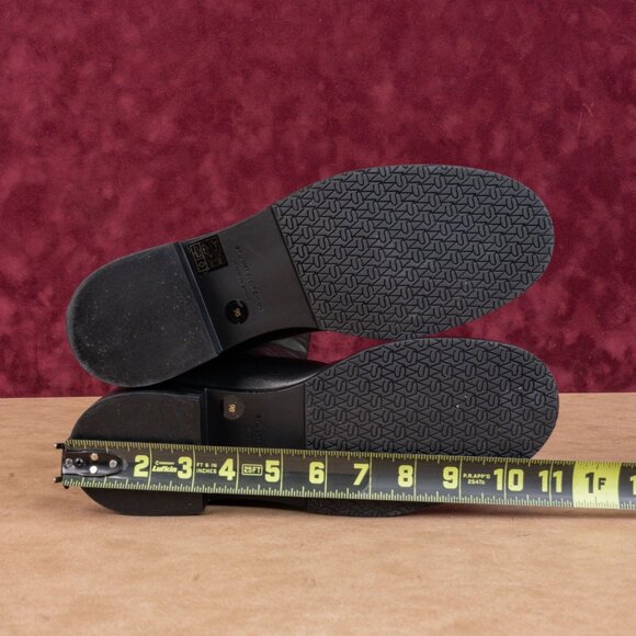 Stuart Weitzman Women 5050 Bold Black Leather Stretch 40mm OTK Boots sz 9 - Picture 5 of 10